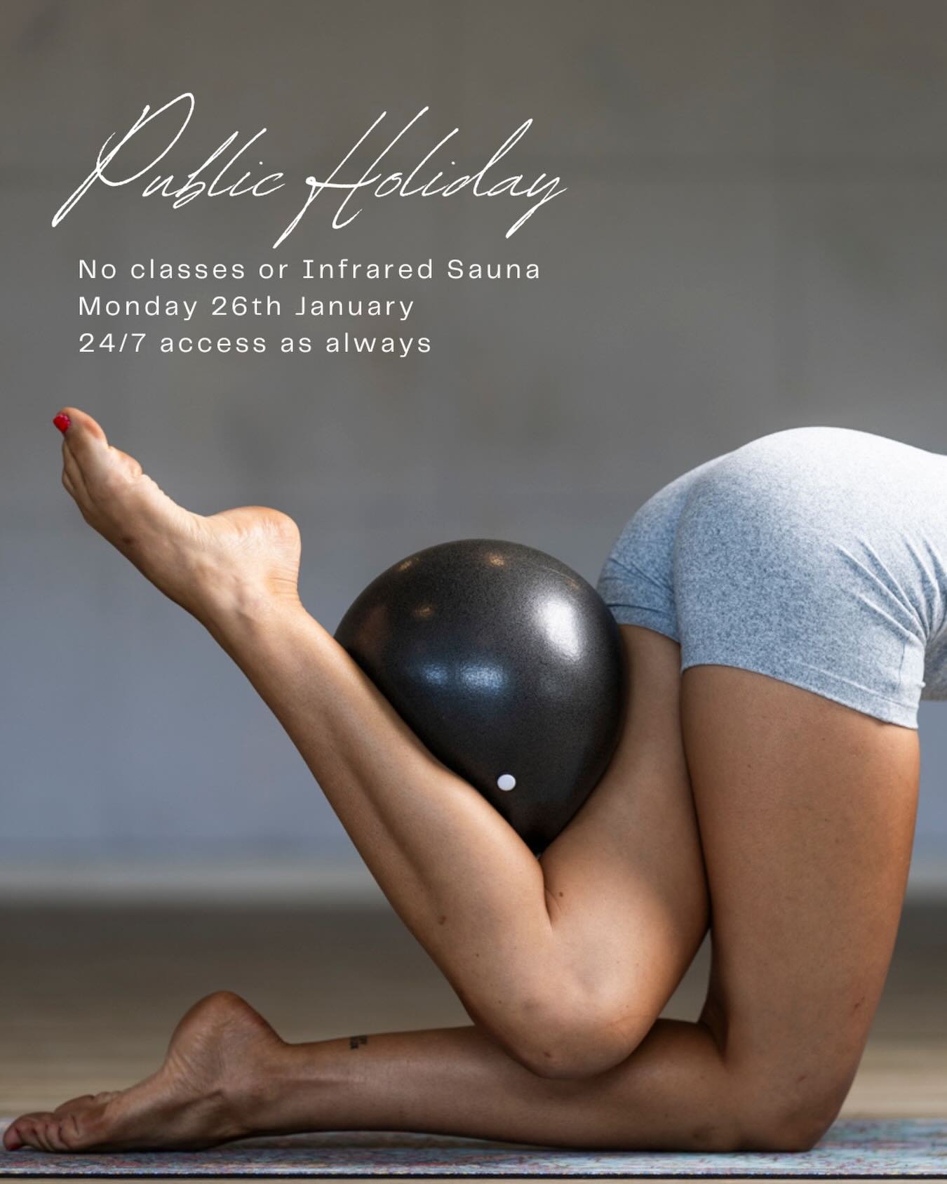 Reminder, public holiday coming up! That means no classes or sauna access, BUT like always, the gym will be open 24/7 for you go-getters to get your workout in 💪🏾💃 Members, don&rsquo;t forget your keytags as we won&rsquo;t be there to let you in ?
