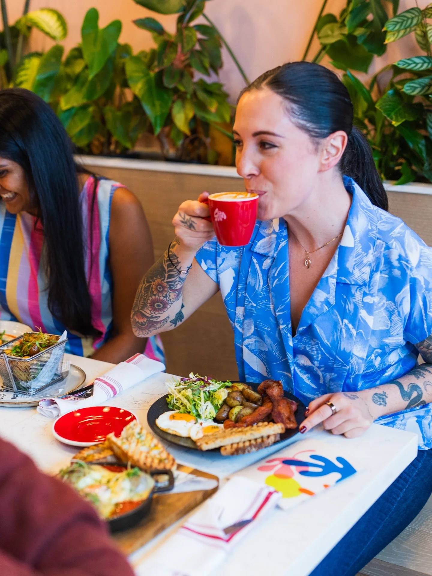 BRUNCH TASTES BETTER WITH FRIENDS 🫶

There&rsquo;s something about sharing a table, passing plates and laughing over coffee that just hits different.

Our new menu was made for moments like this. From the Tiramisu French Toast to the Grilled Cheese 