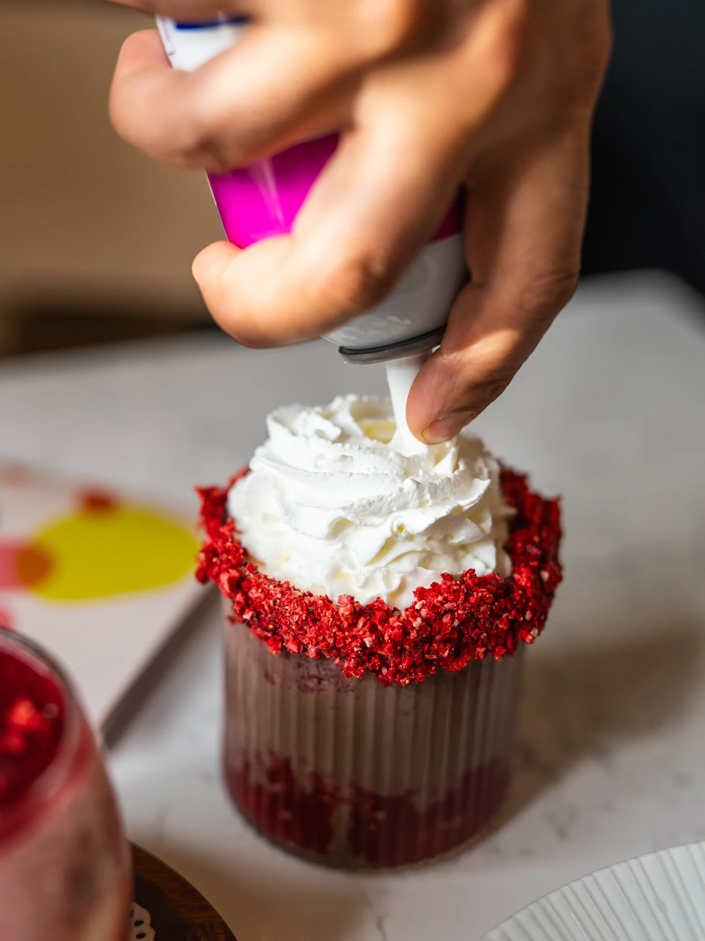 ONE WEEK UNTIL&hellip;

this sweet feature makes its debut (Feb 1). Strawberry Hot Chocolate made with strawberry compote, a strawberry rim and topped with whipped cream and a heart gummy. It&rsquo;s the love in a cup and you know you deserve 😍😘

?