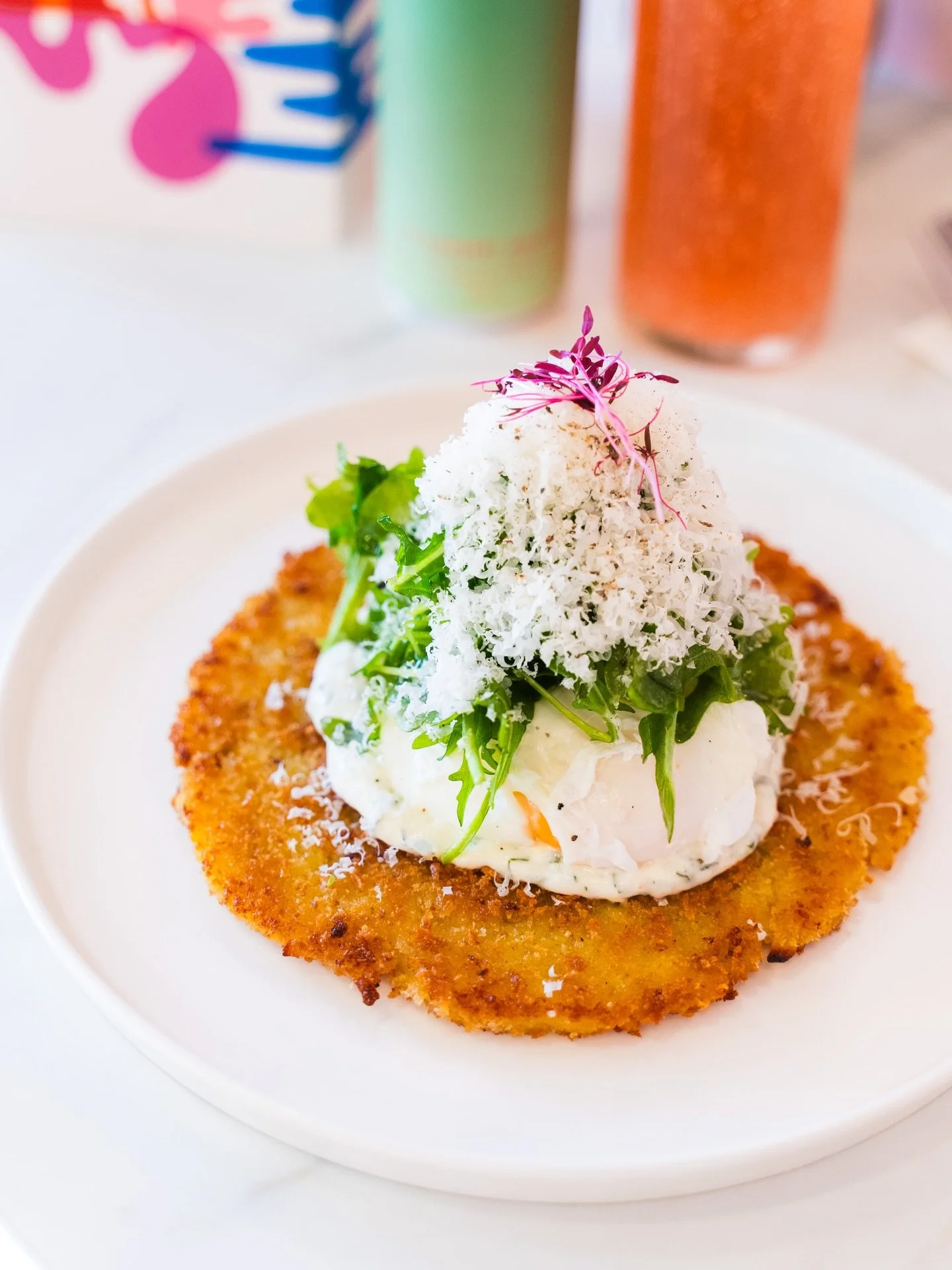CRISPY + GOLDEN

The only way Potato Latkes should be. Homemade shredded potato pancake topped with seasoned yogurt, arugula, poached eggs + Grana Padano. Add smoked salmon if you&rsquo;re feeling extra. We support it. 🫶

Come home to Loam. 💙

📍 2