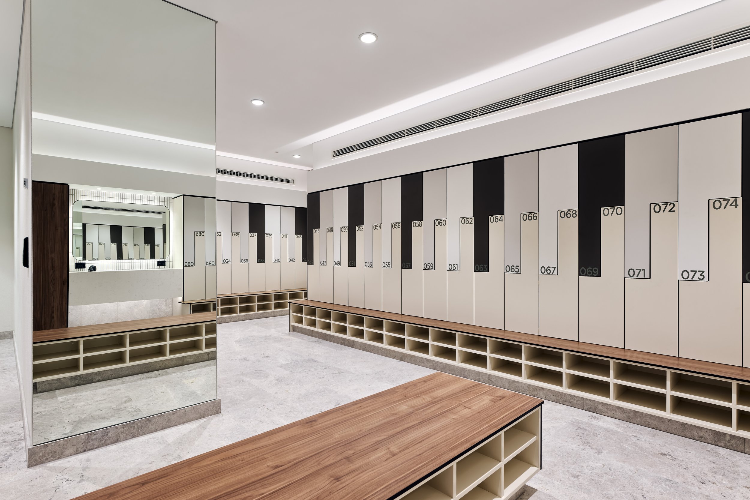 Alluvion End of Trip Facilities Lockers Perth Fitout