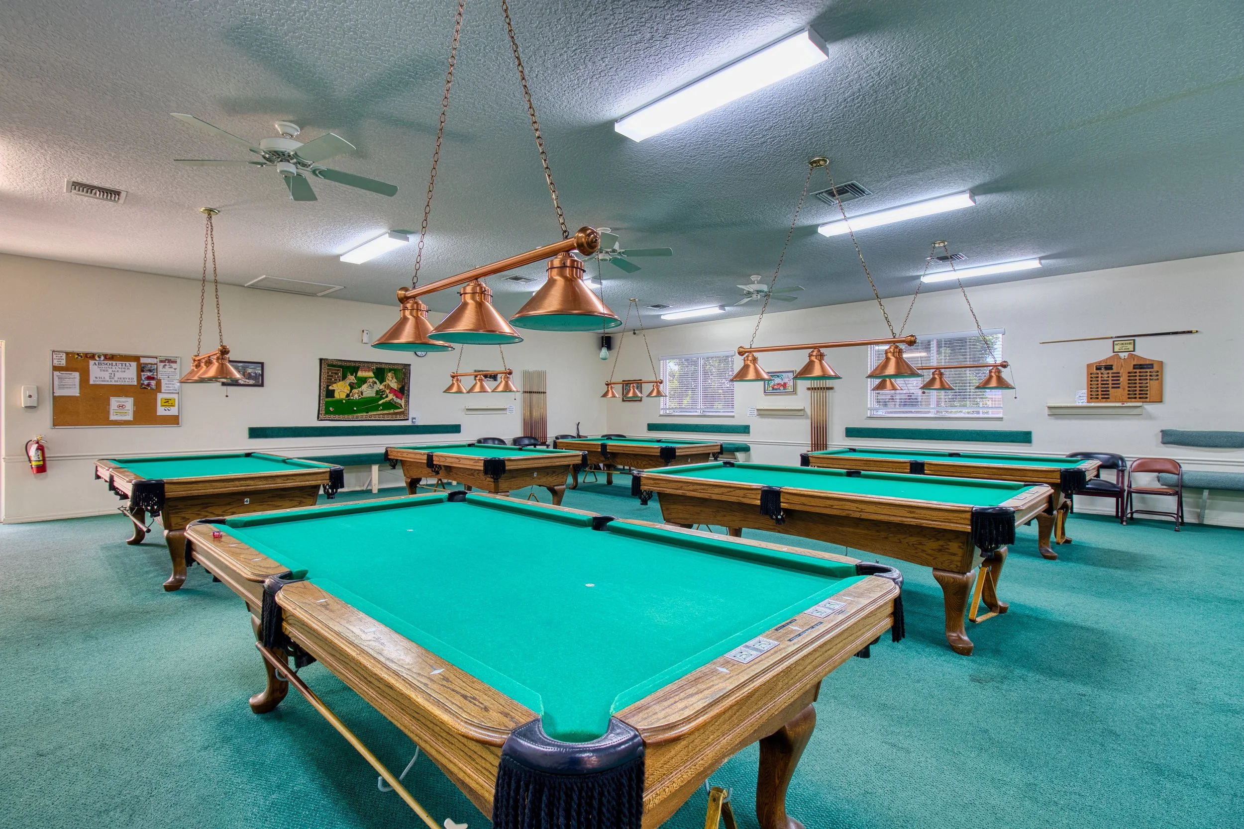 Jensen Beach, FL Home – Billiard Room
