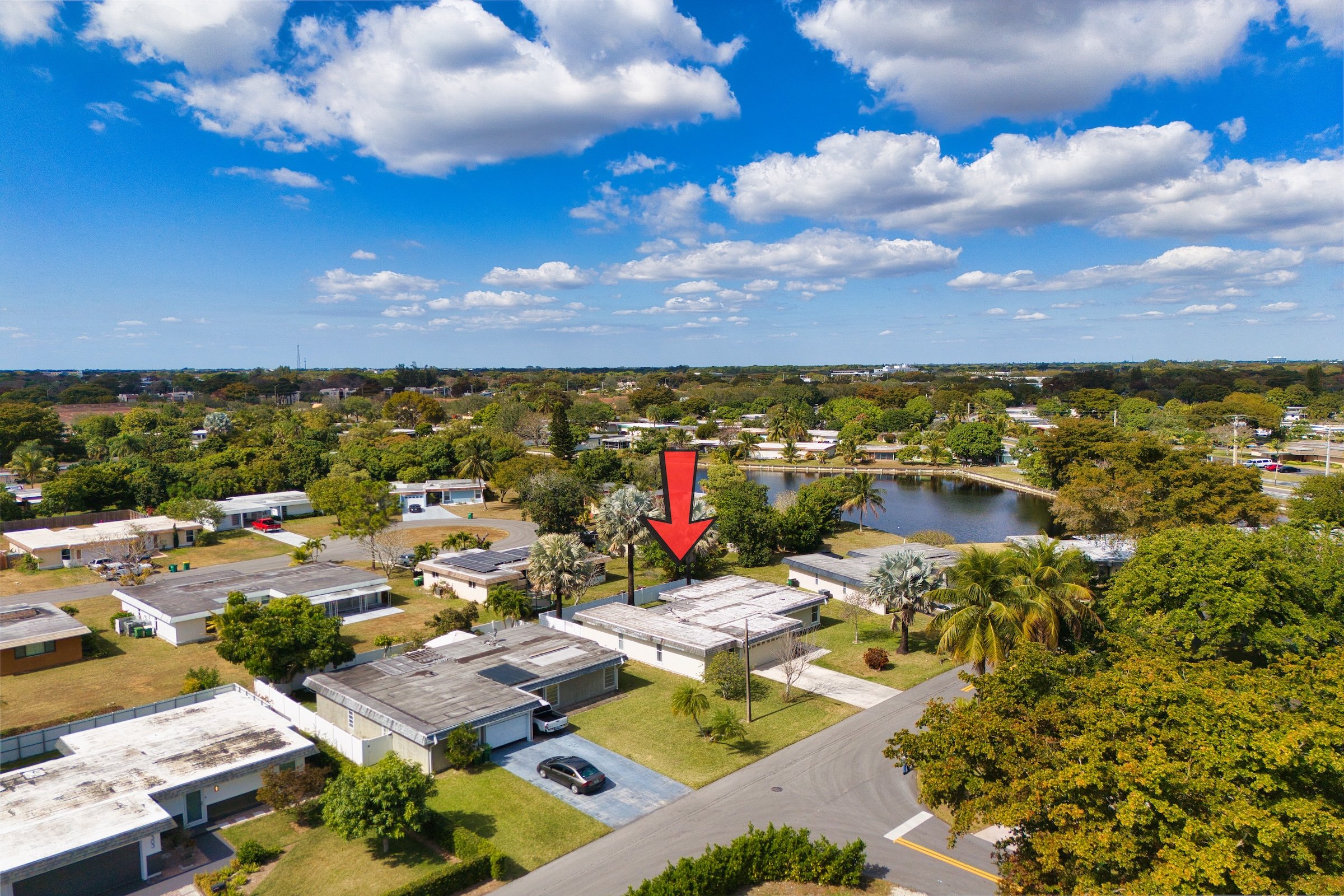 Tamarac, FL Home – Aerial View