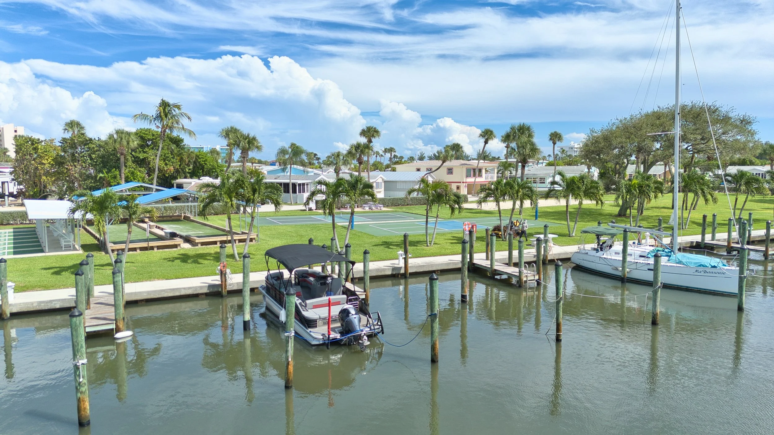 Jensen Beach, FL Home – Boat Dock