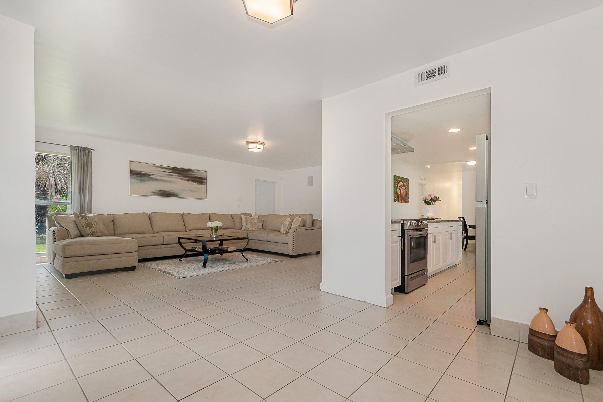 Tamarac, FL Home – Living Area