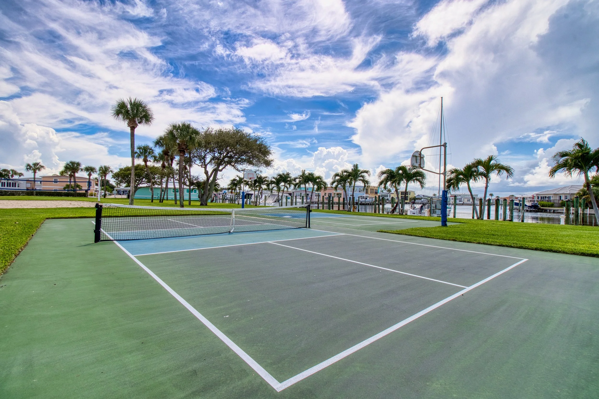 Jensen Beach, FL Home – Tennis Court
