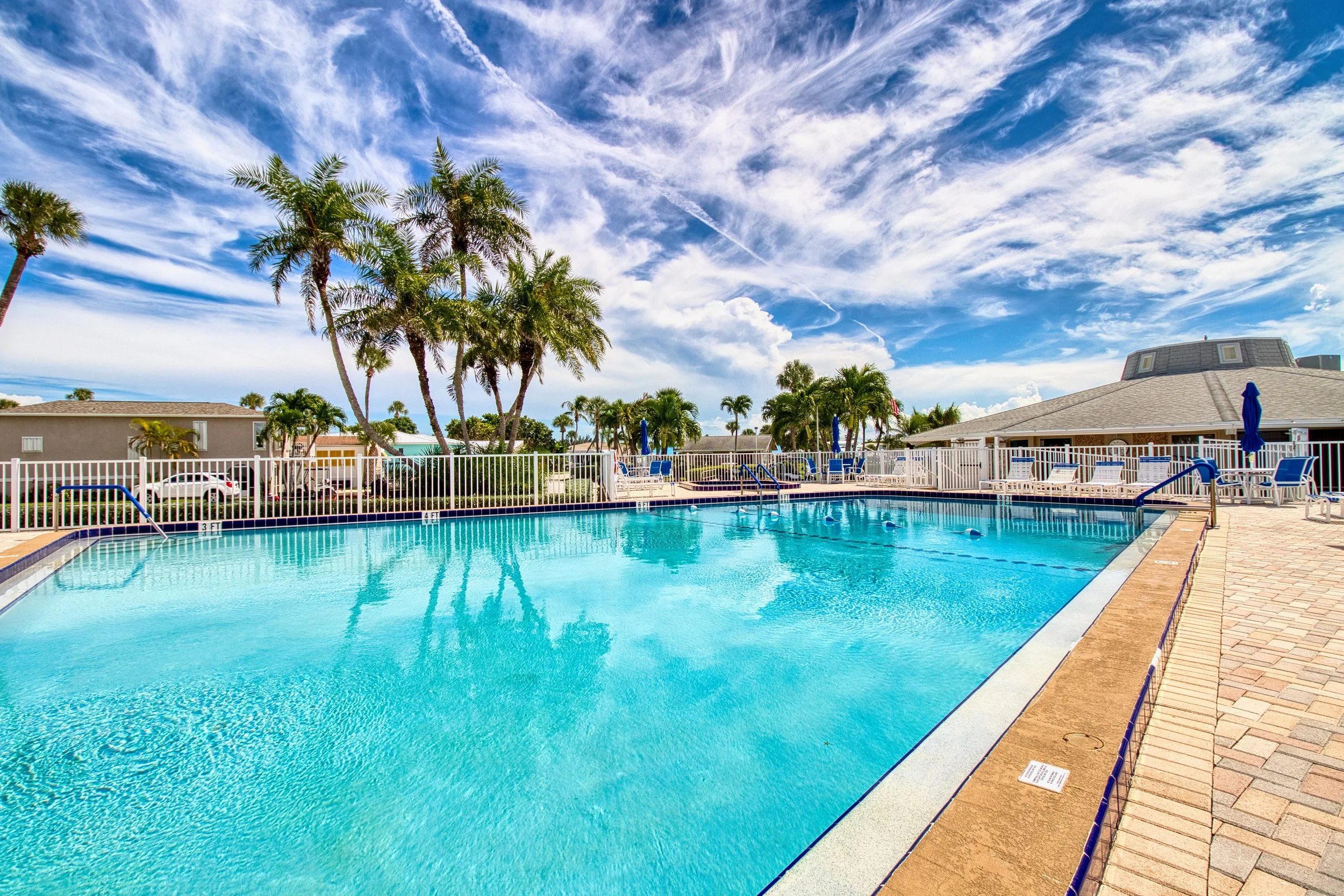 Jensen Beach, FL Home – Community Pool