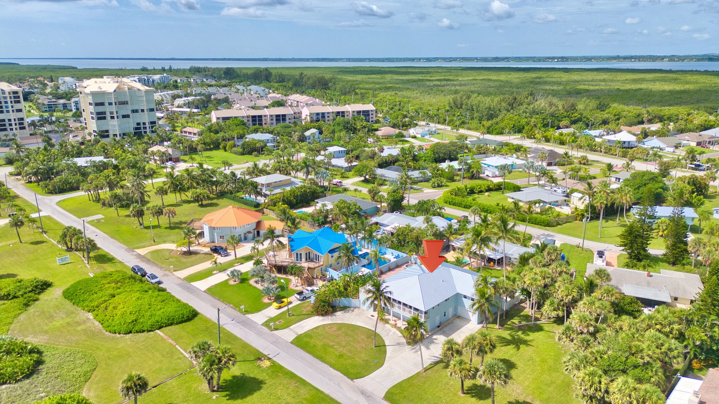 Hutchinson Island, Fort Pierce, FL Estate – Aerial