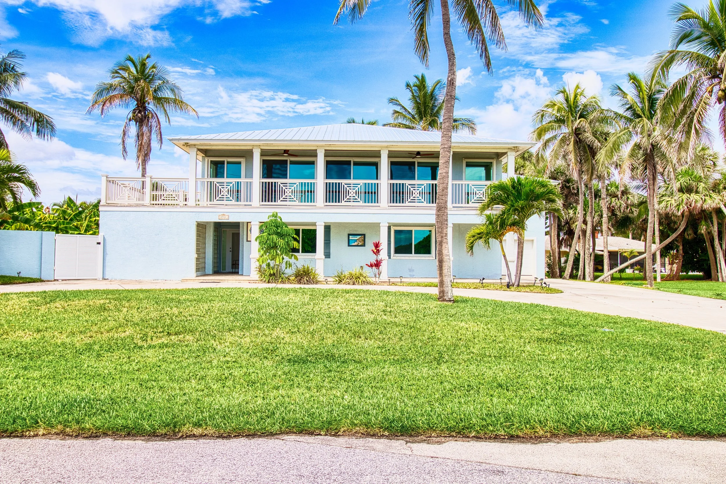 Hutchinson Island, Fort Pierce, FL Estate – Front View