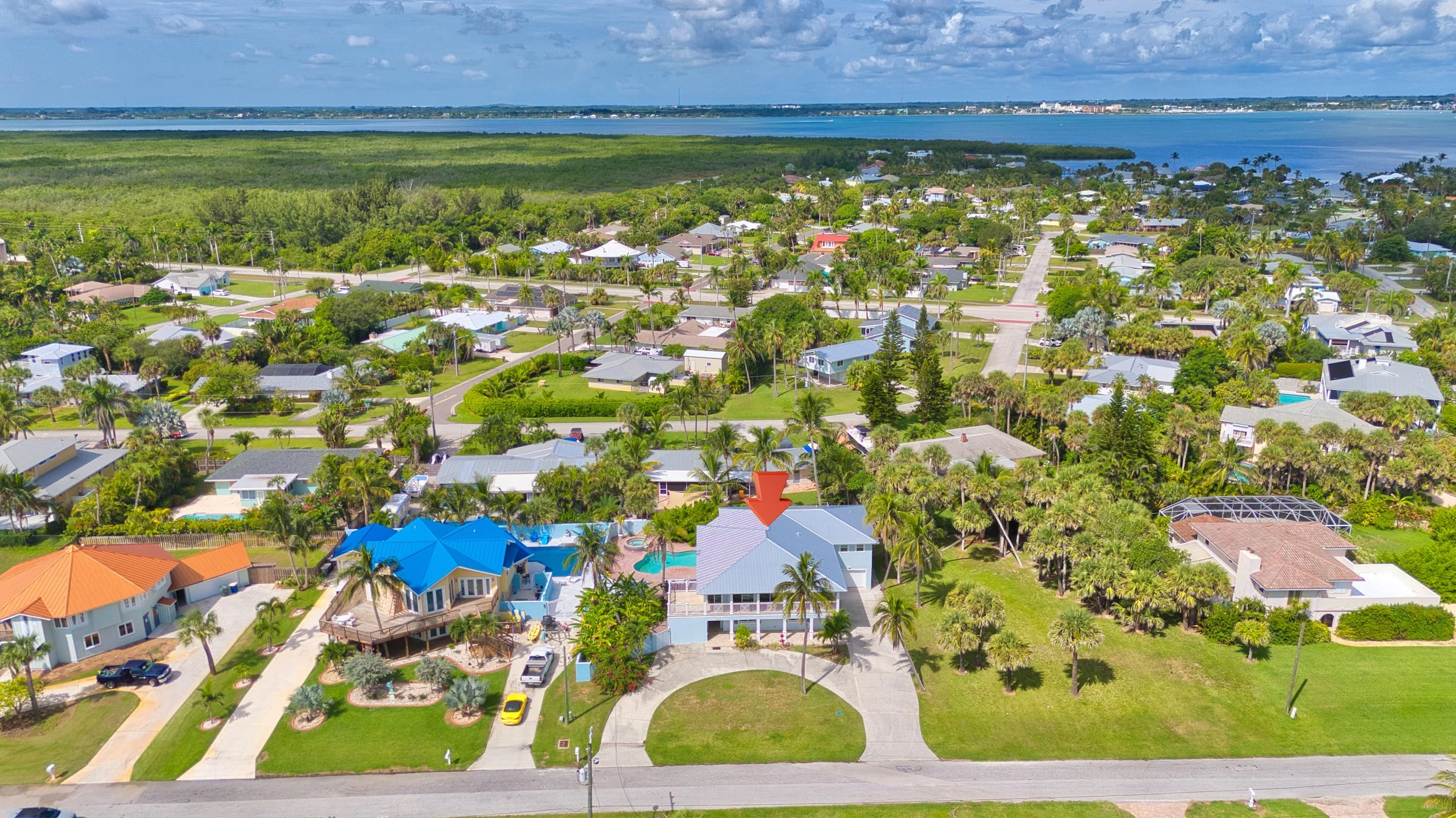 Hutchinson Island, Fort Pierce, FL Estate – Aerial