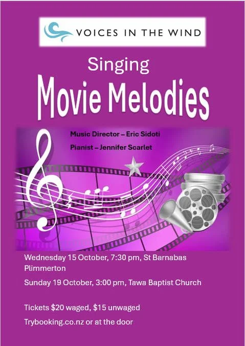 Voices in the Wind - Singing Movie Melodies (Tawa concert)