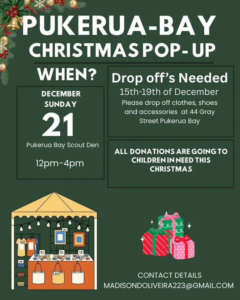 Christmas Pop-up Clothing Sale