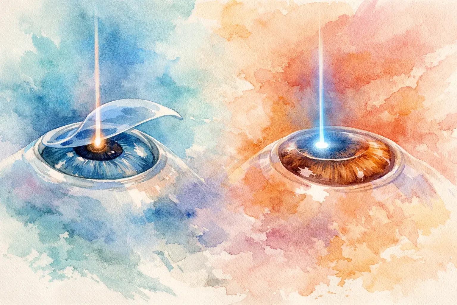 La différence entre le LASIK et le PRK