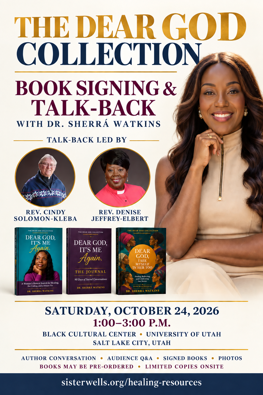 The Dear God Collection Book Signing & Talk-Back (SLC, UT)