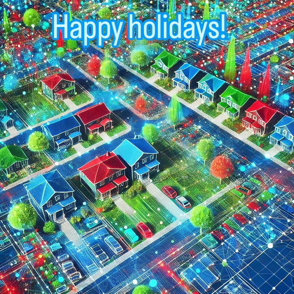 Happy holidays from all at Urban Colab Architecture. Here’s to a successful 2025. #2025 #dalle3 #genai