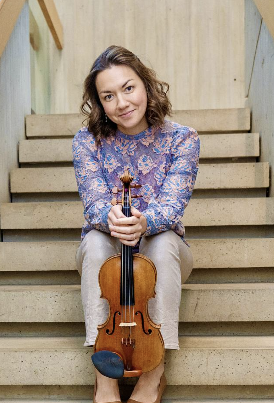 Ariana Kim and violin