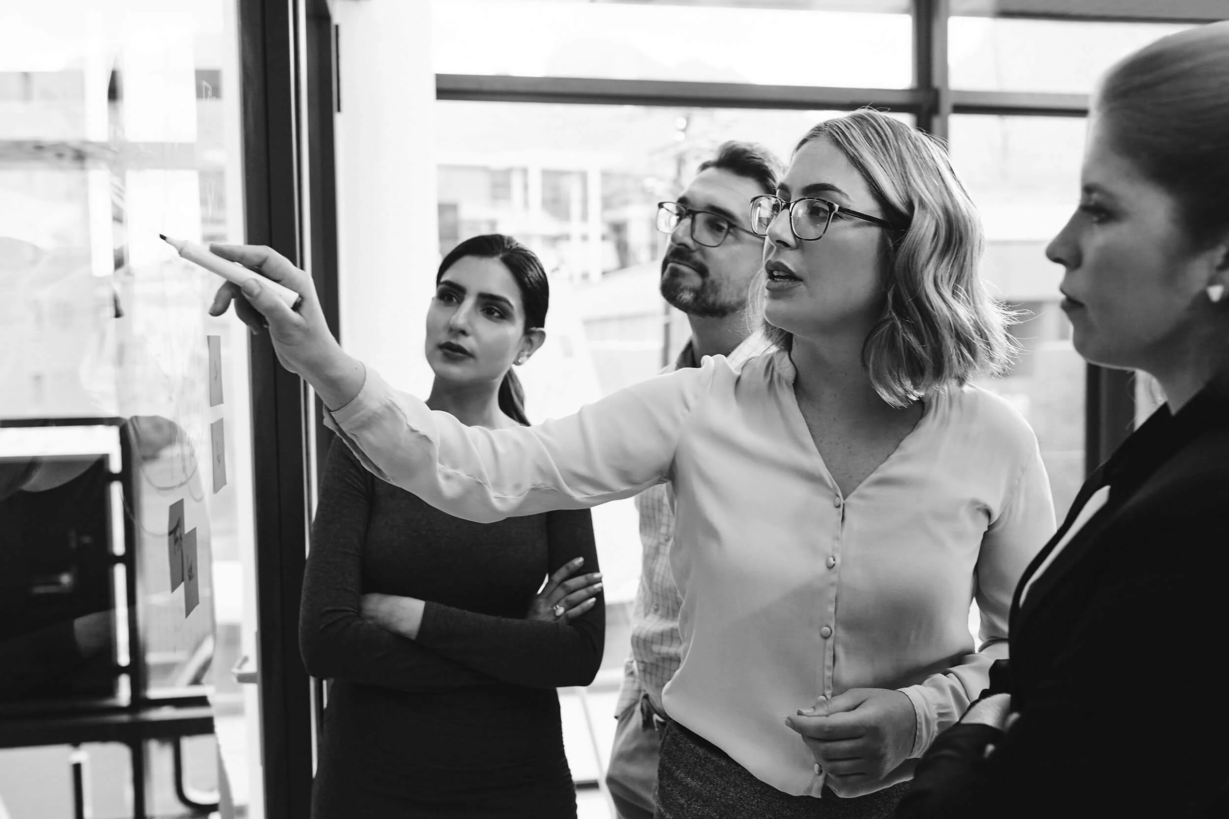 Leadership team using the Commercial Confidence Diagnostic