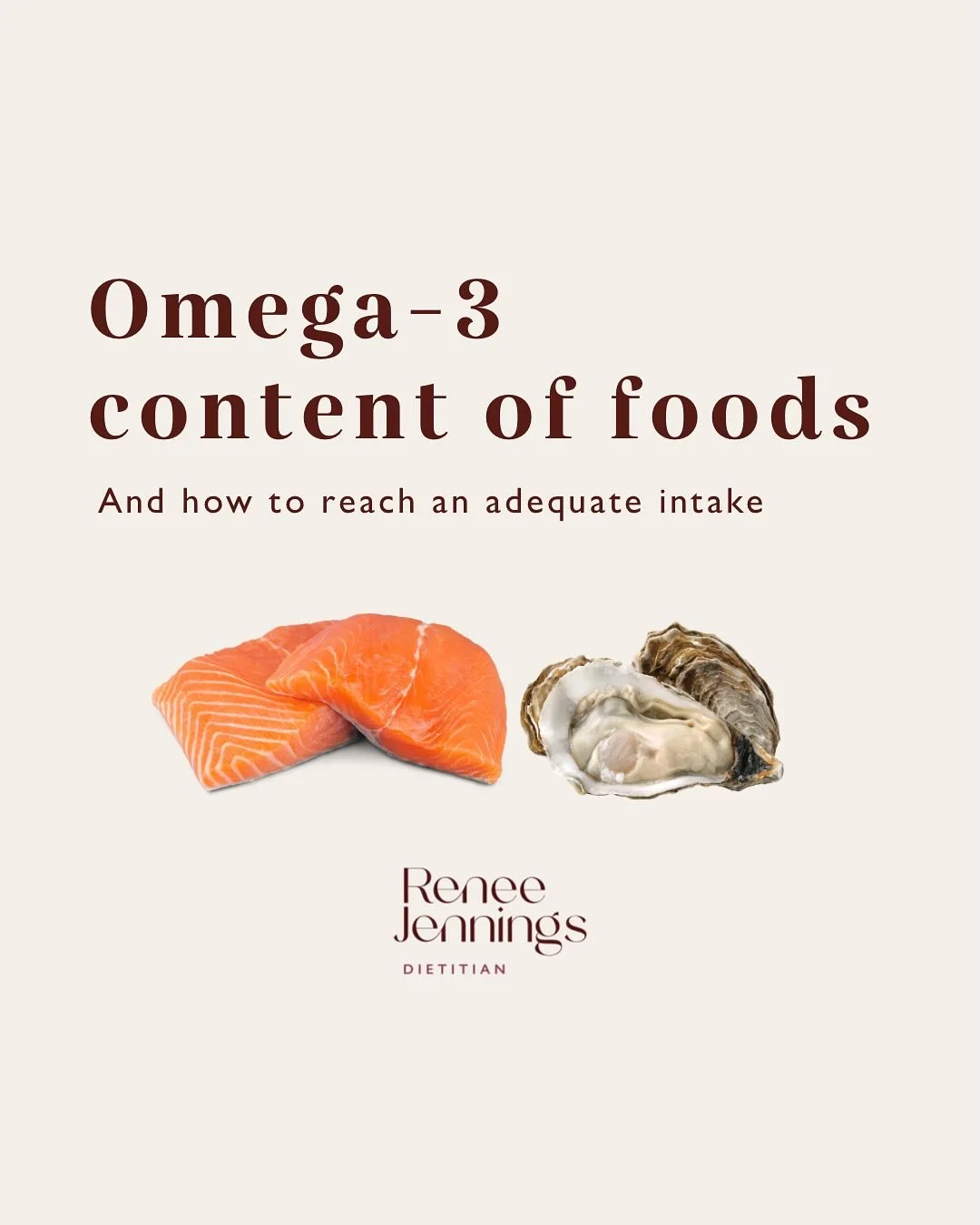 Want to know which foods are rich in omega-3 fats?

Following on from my omega-3 index testing that I shared last week, I am determined to keep up my intake of long chain omega-3 fats so that I can improve my index (which will have ongoing benefits t