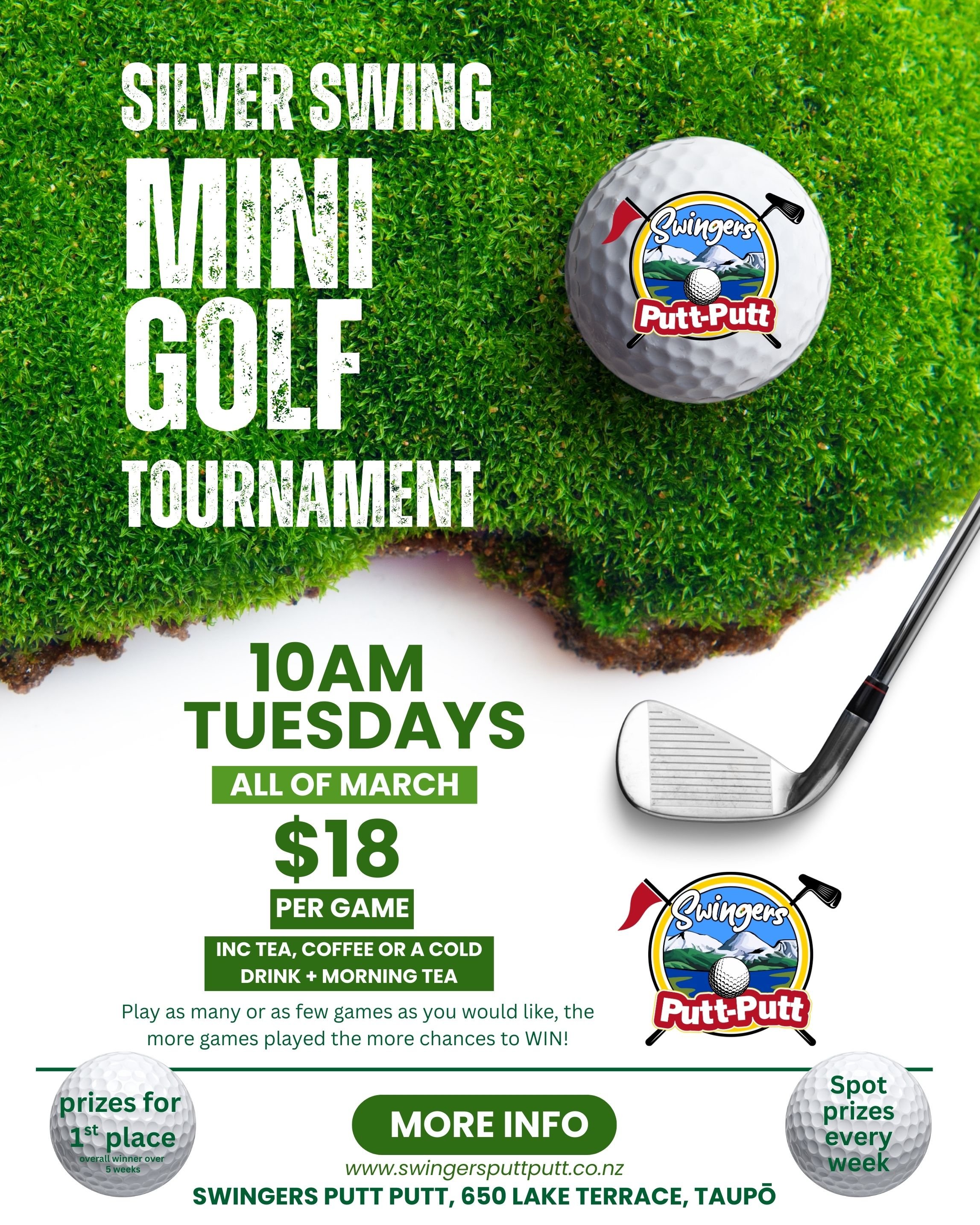 SILVER SWING MINI GOLF TOURNAMENT 