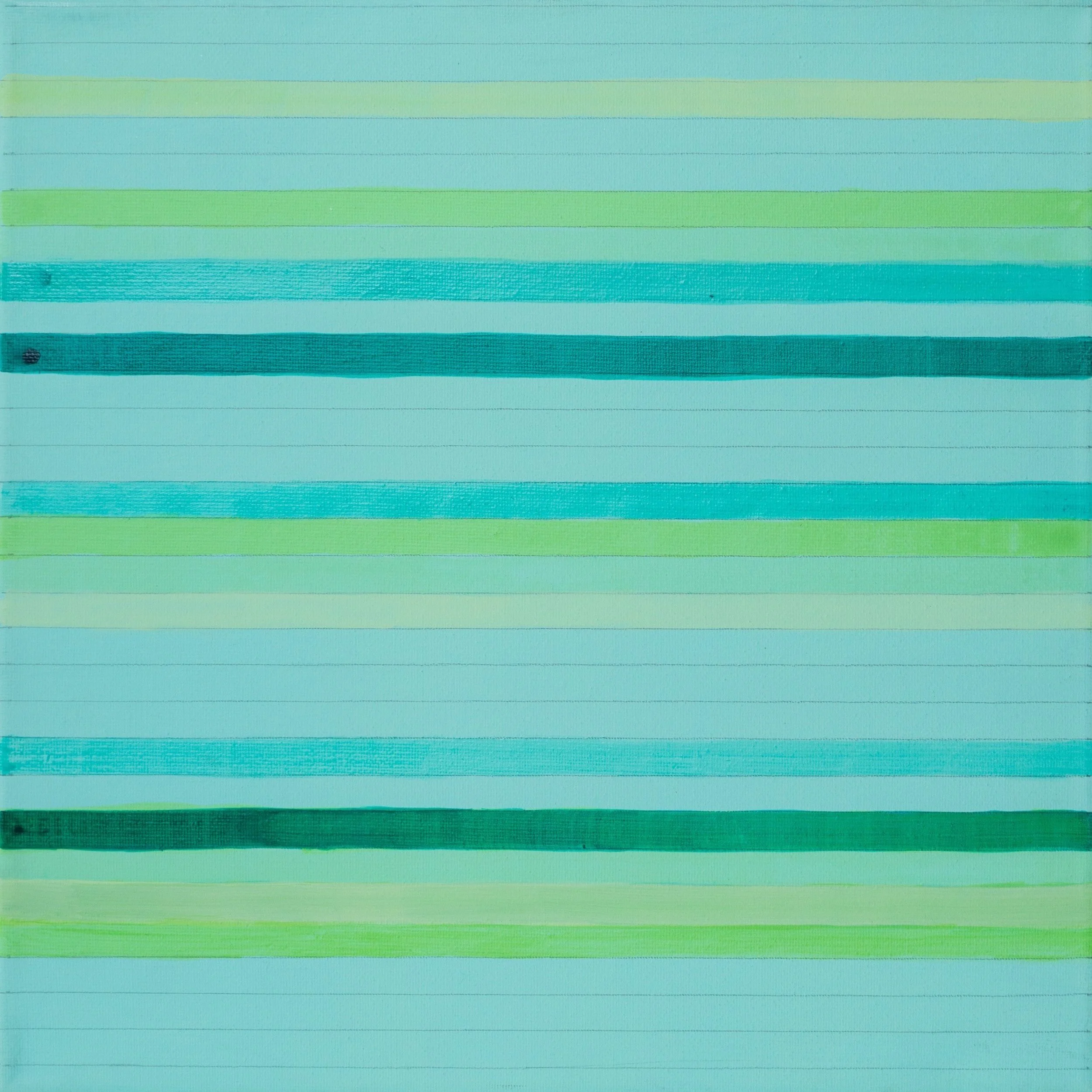 Blue Andante II, 2024, graphite, acrylic on canvas, 12 x 12 in