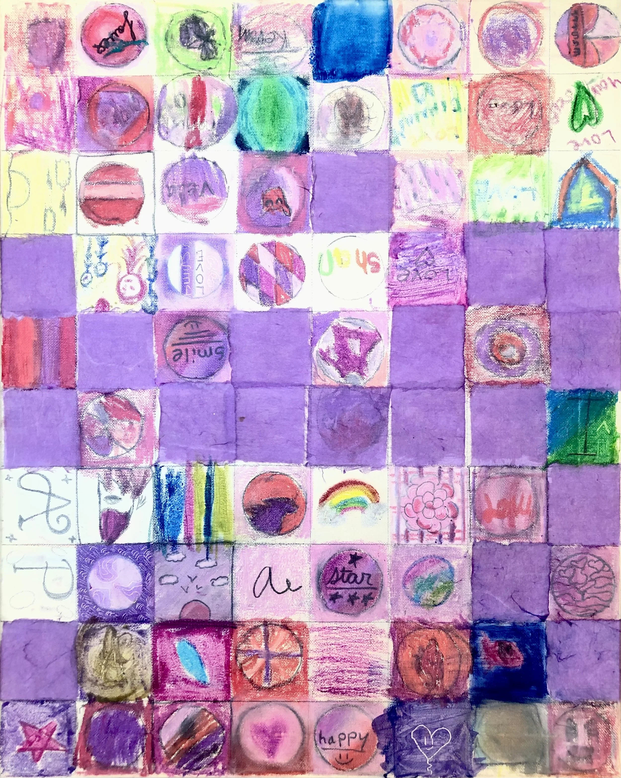 Apple Tree  Community Art, April 20, 2024, San Marco Park / Plaza Park , Irvine