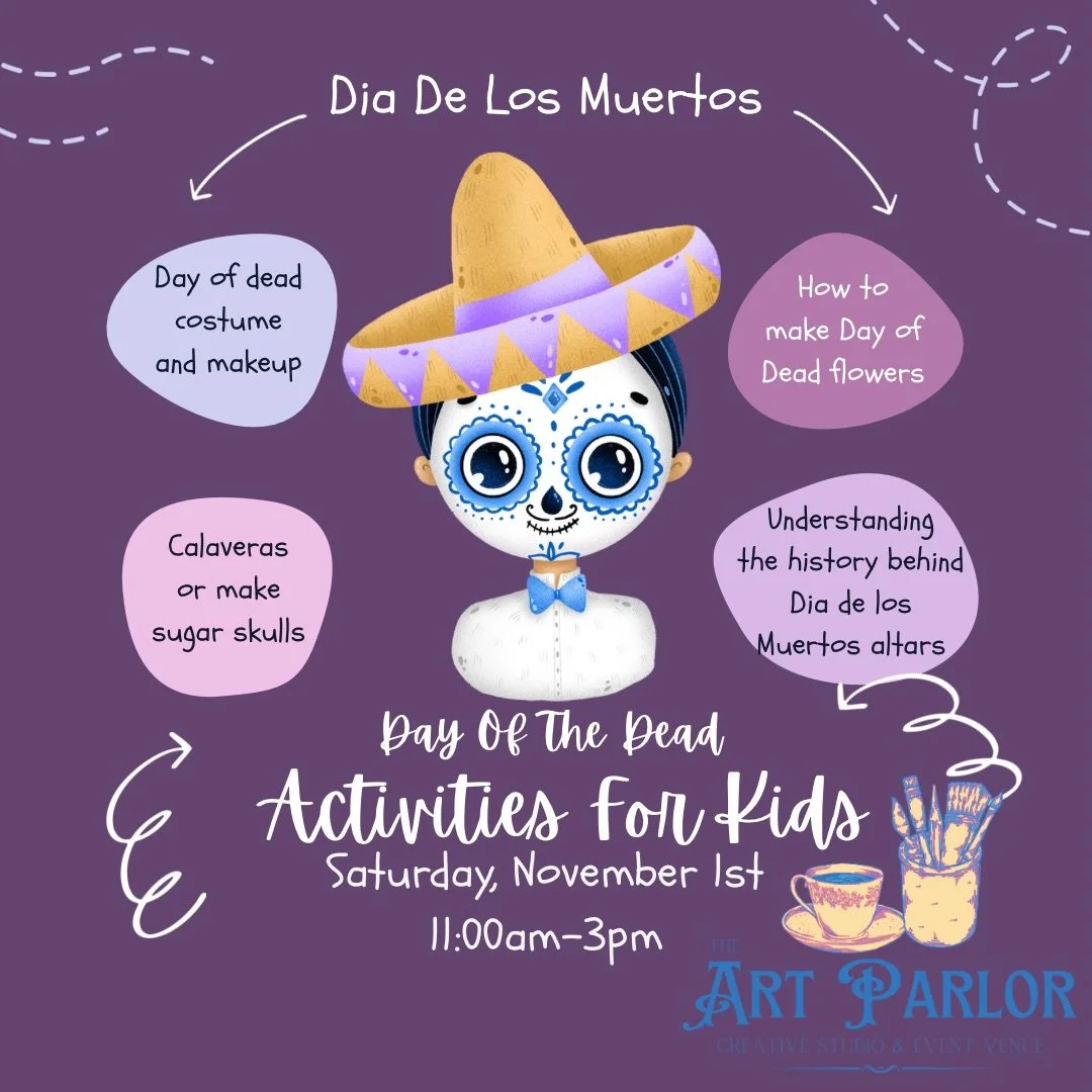 Dia de Los Muertos-Day of the the Dead Family Art Day