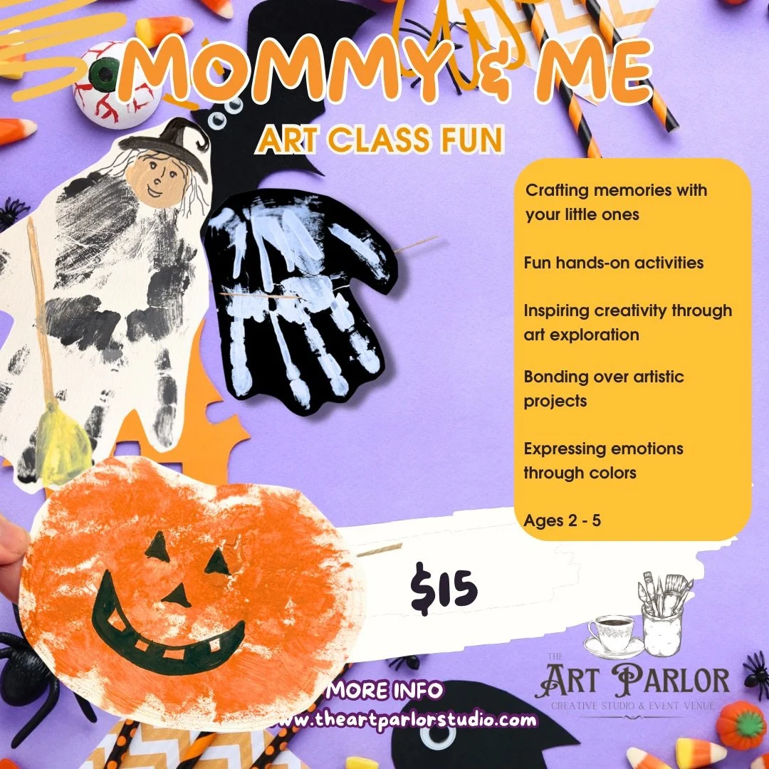 Mommy & Me Spooky Garland Art Class