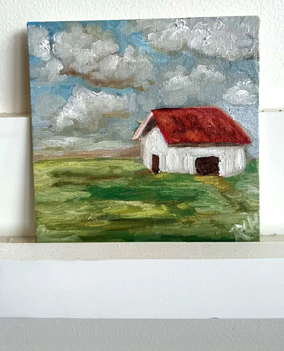Countryside Serenity Oil Painting