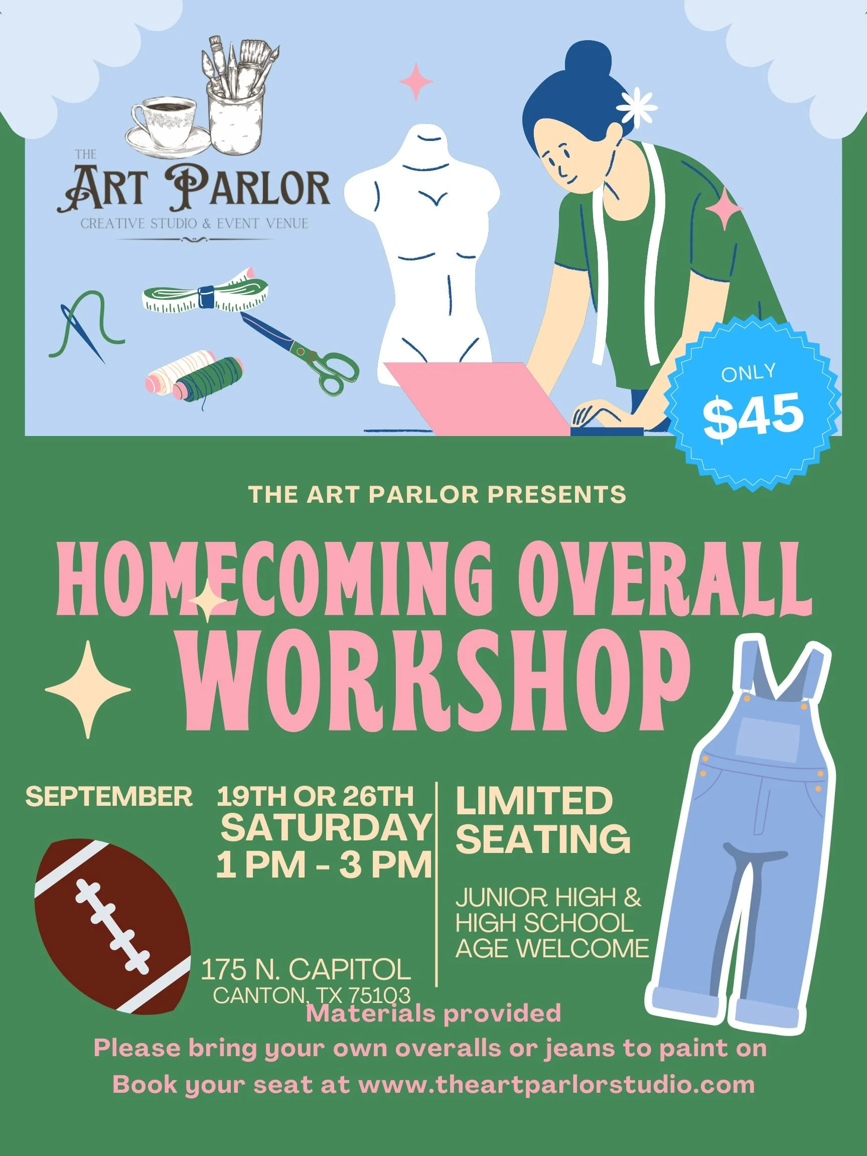Homecoming Overall Customization Workshop