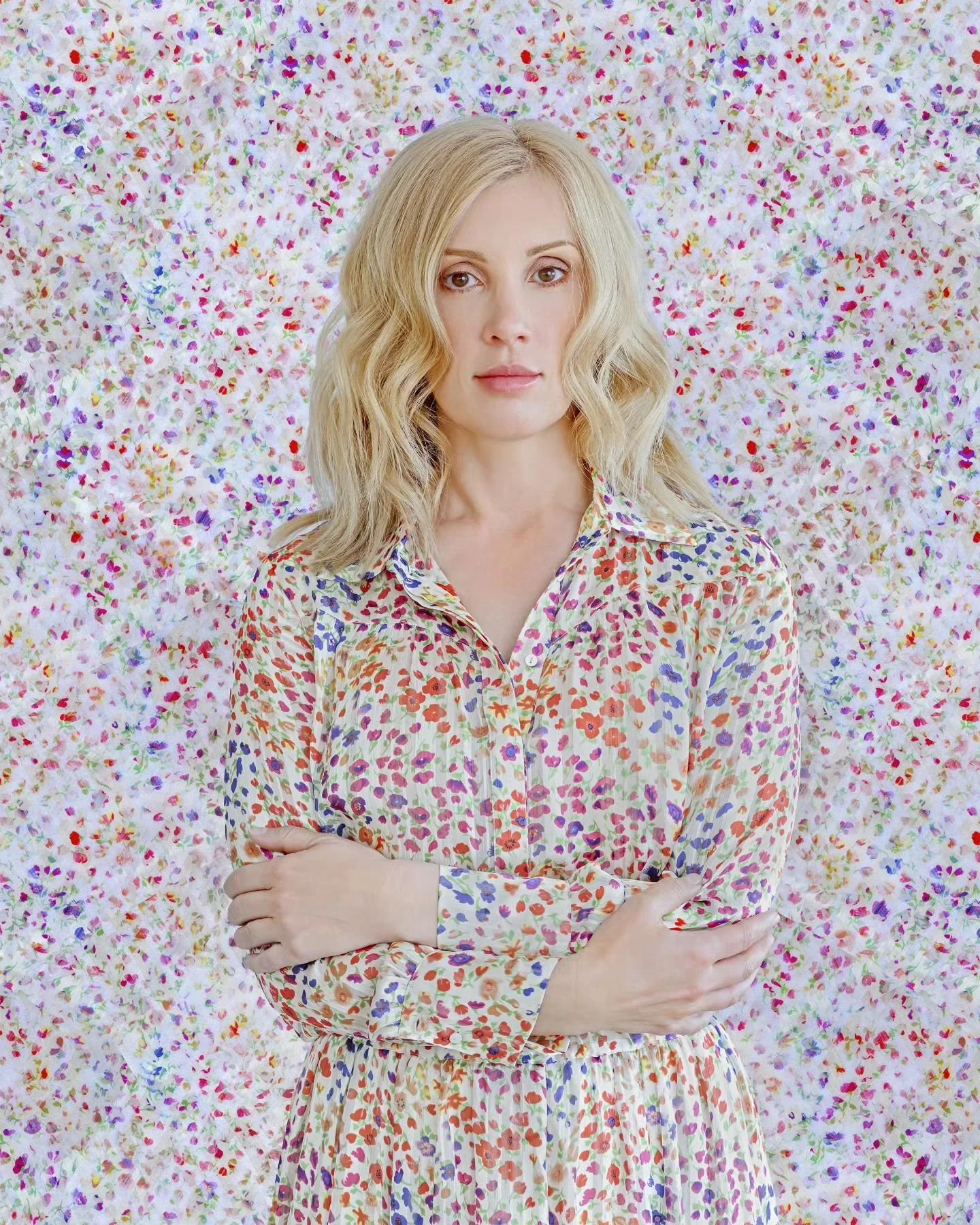I recently visited an Alphonse Mucha exhibition, and it completely inspired me. His intricate floral patterns and the way he blended the human figure with art stayed with me long after I left. 

A few days later, Irina reached out after reading my po