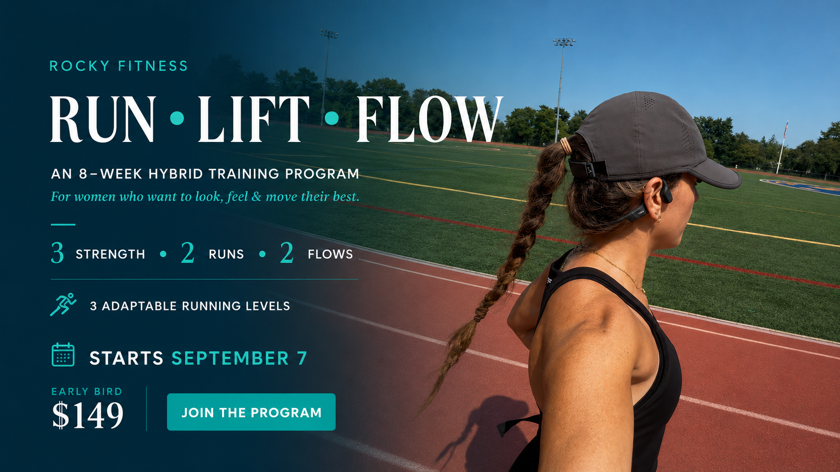 Run/Lift/Flow 8-Week Hybrid Fitness Program