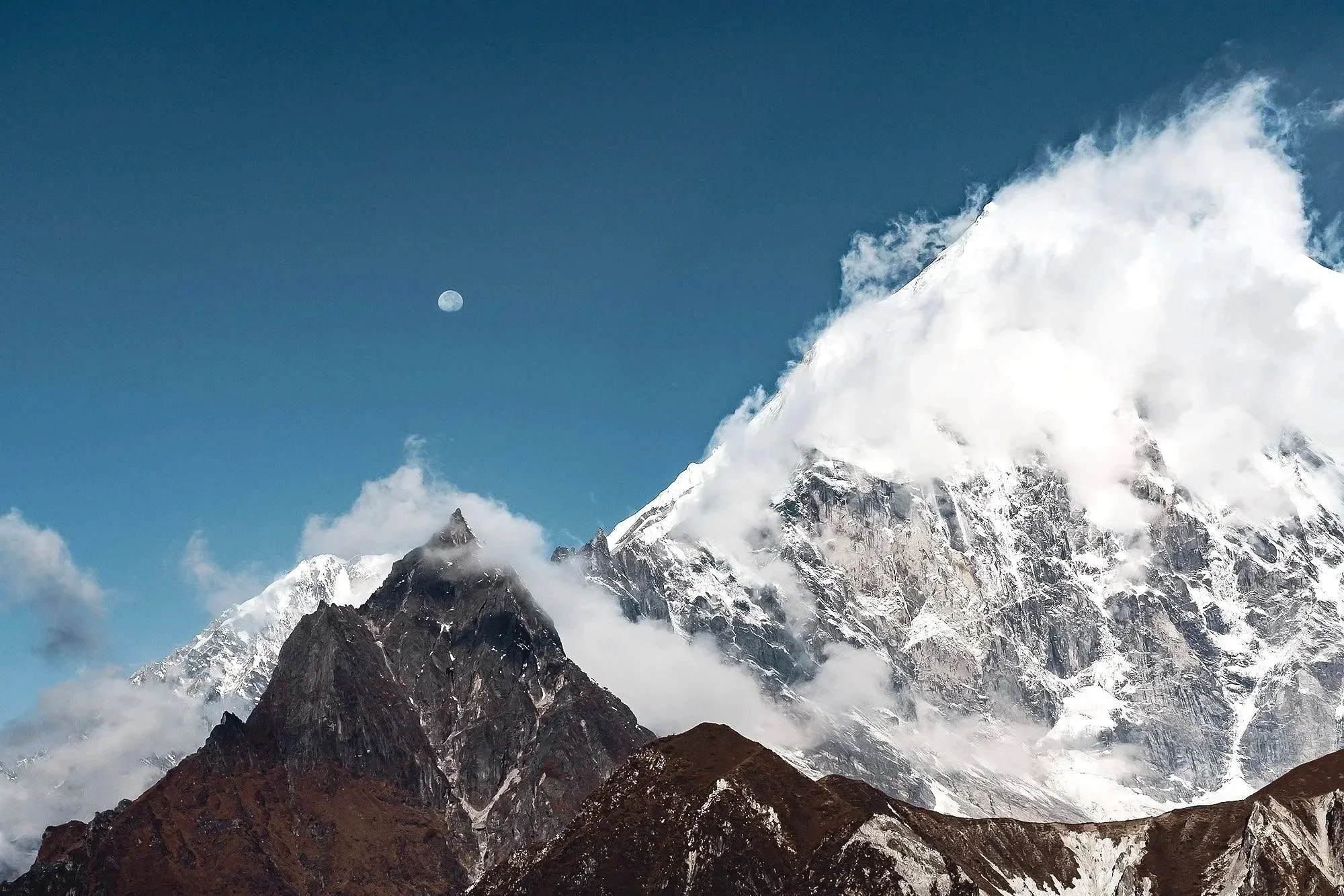 Photo paysage montagne Népal Florian Coelo Photographe art et reportage Angers Nantes Bretagne