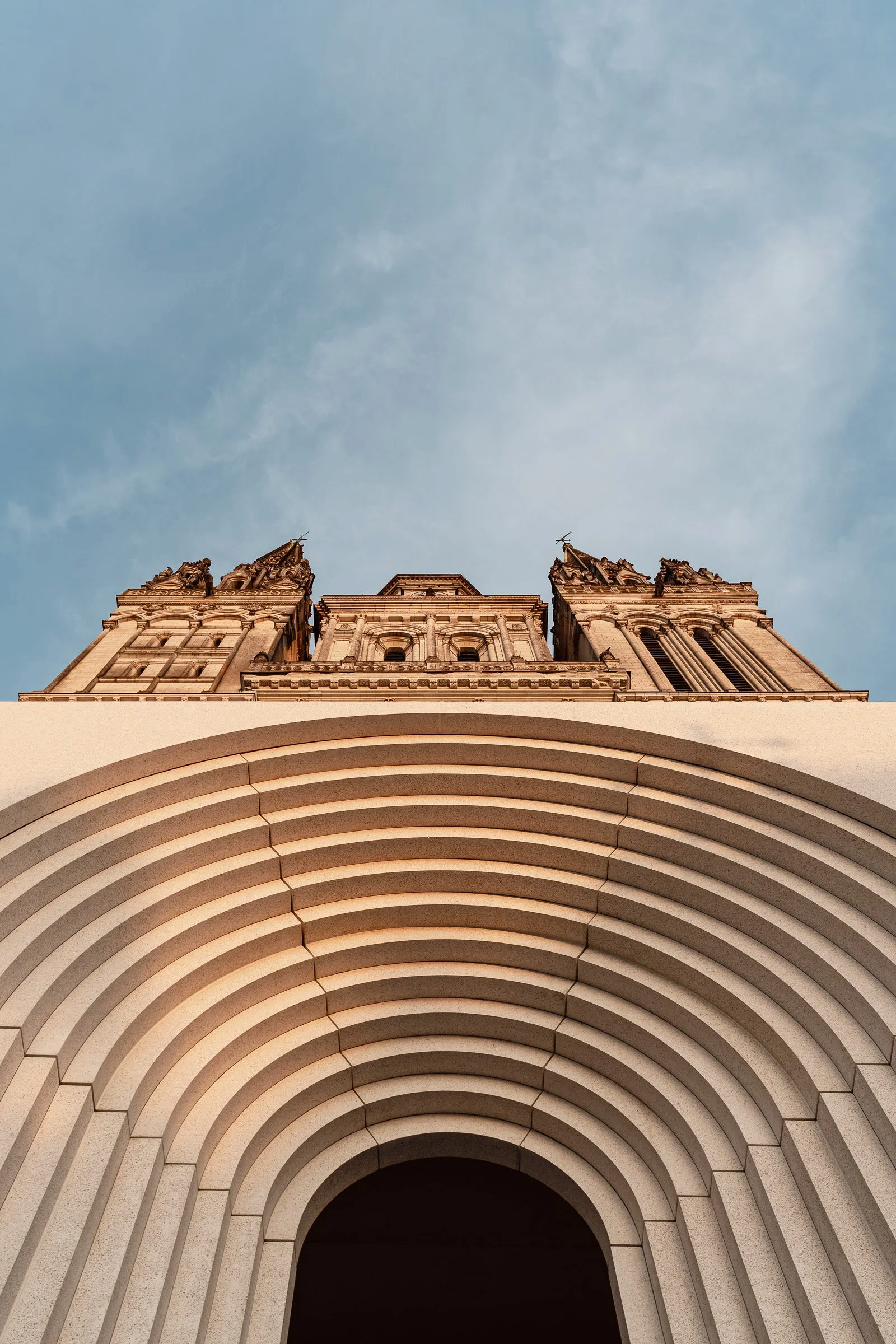 Cathédrale Saint-Maurice Angers photographie architecture contemporaine Florian Coelo Photographe d'architecture et d'intérieur