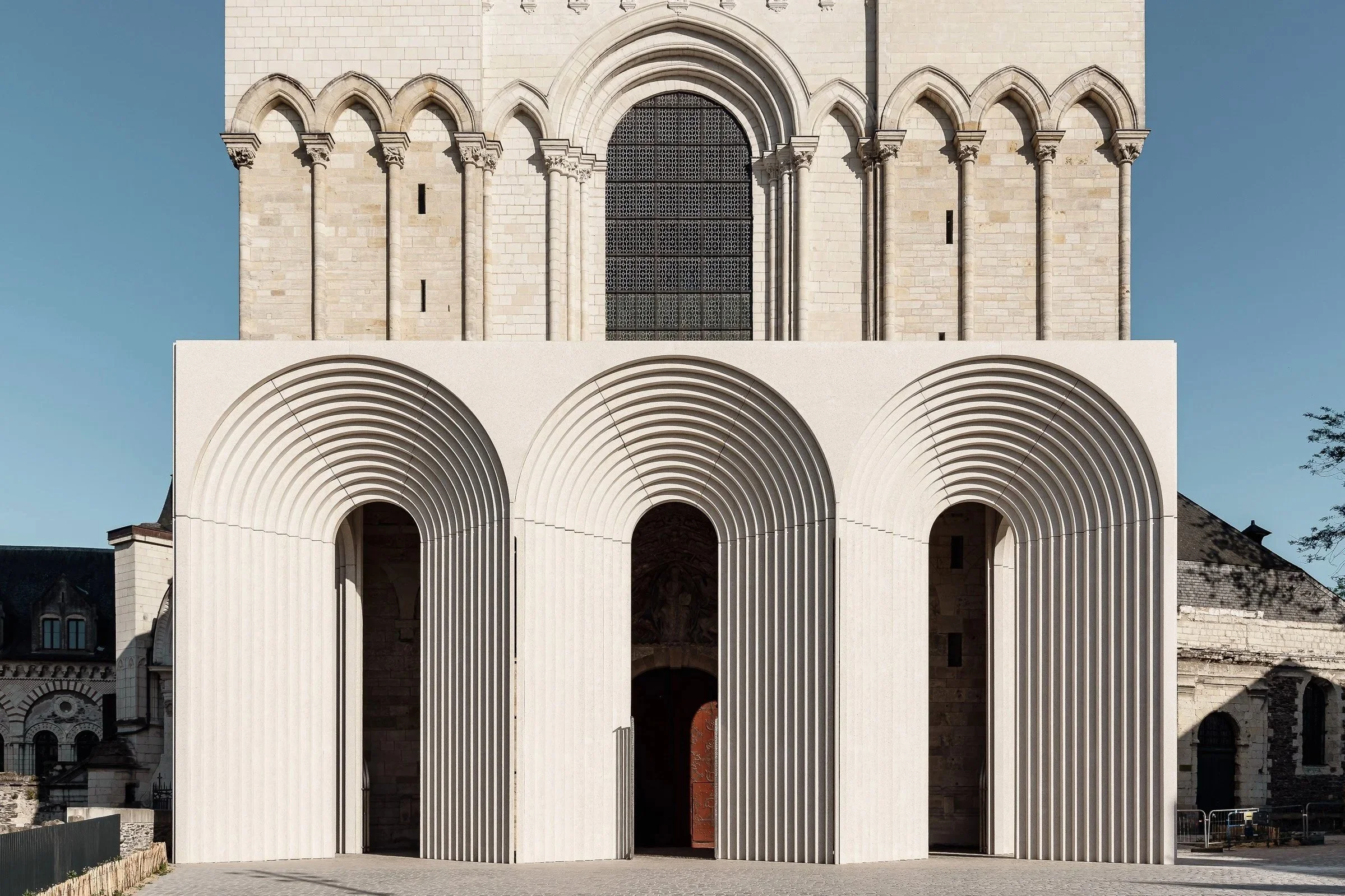 Cathédrale Saint-Maurice Angers photographie architecture contemporaine Florian Coelo Photographe d'architecture et d'intérieur