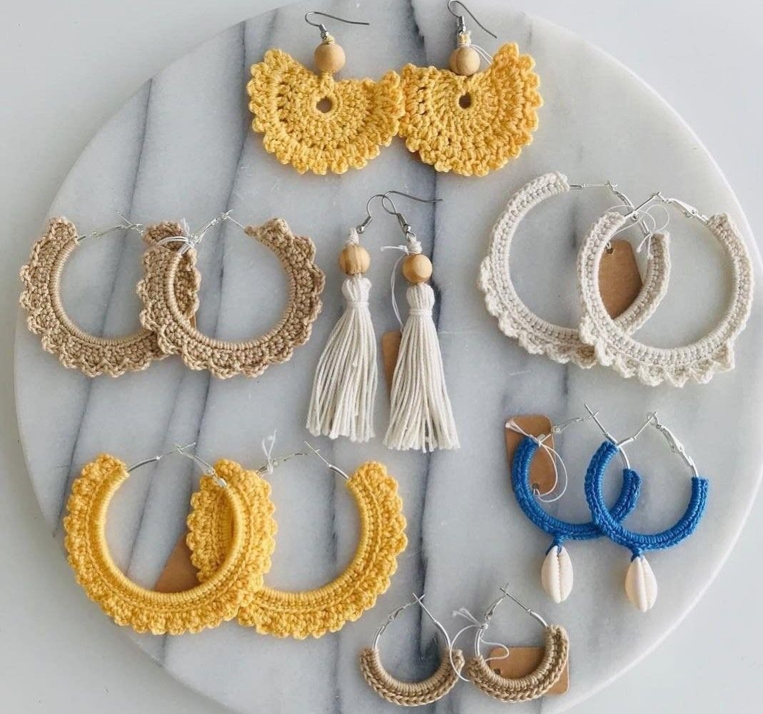 Luna Thread Earrings