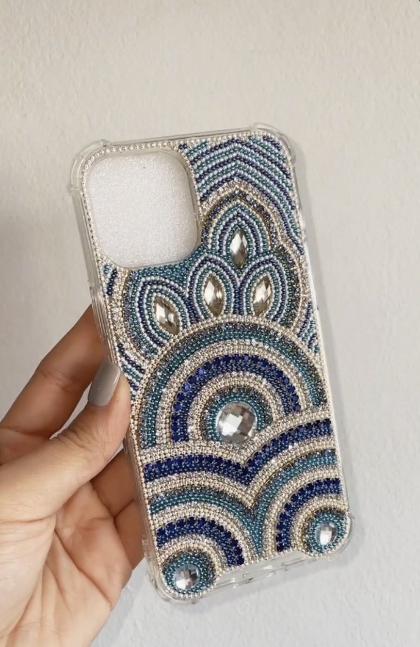 Blue Mandala Pouch
