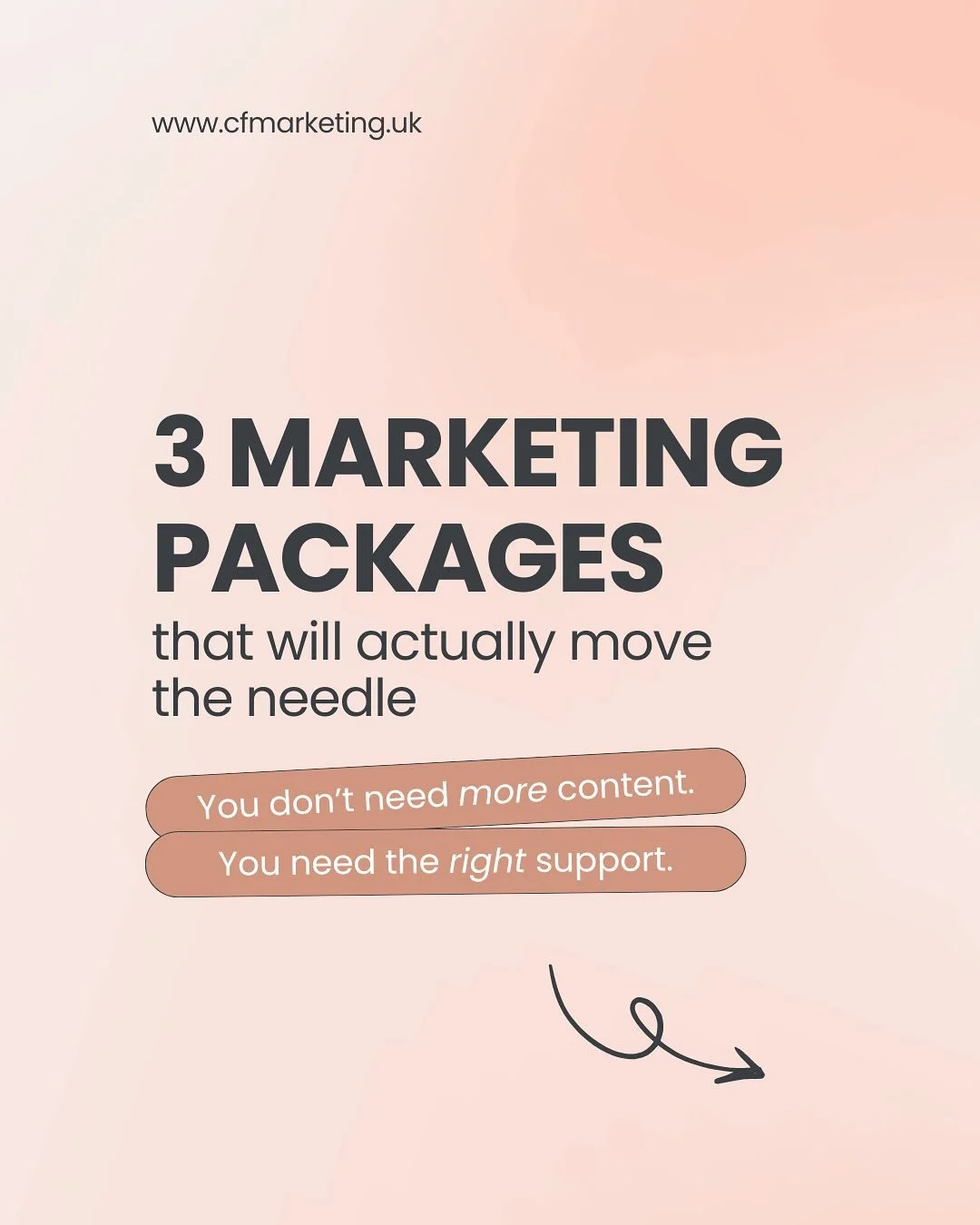 Three packages. Three ways to grow your brand with strategy, clarity and content that performs 🕞📈

Our Shimmer, Glow and Sparkle packages are built for different stages of growth. Whether you are just starting out or ready to scale, we offer suppor