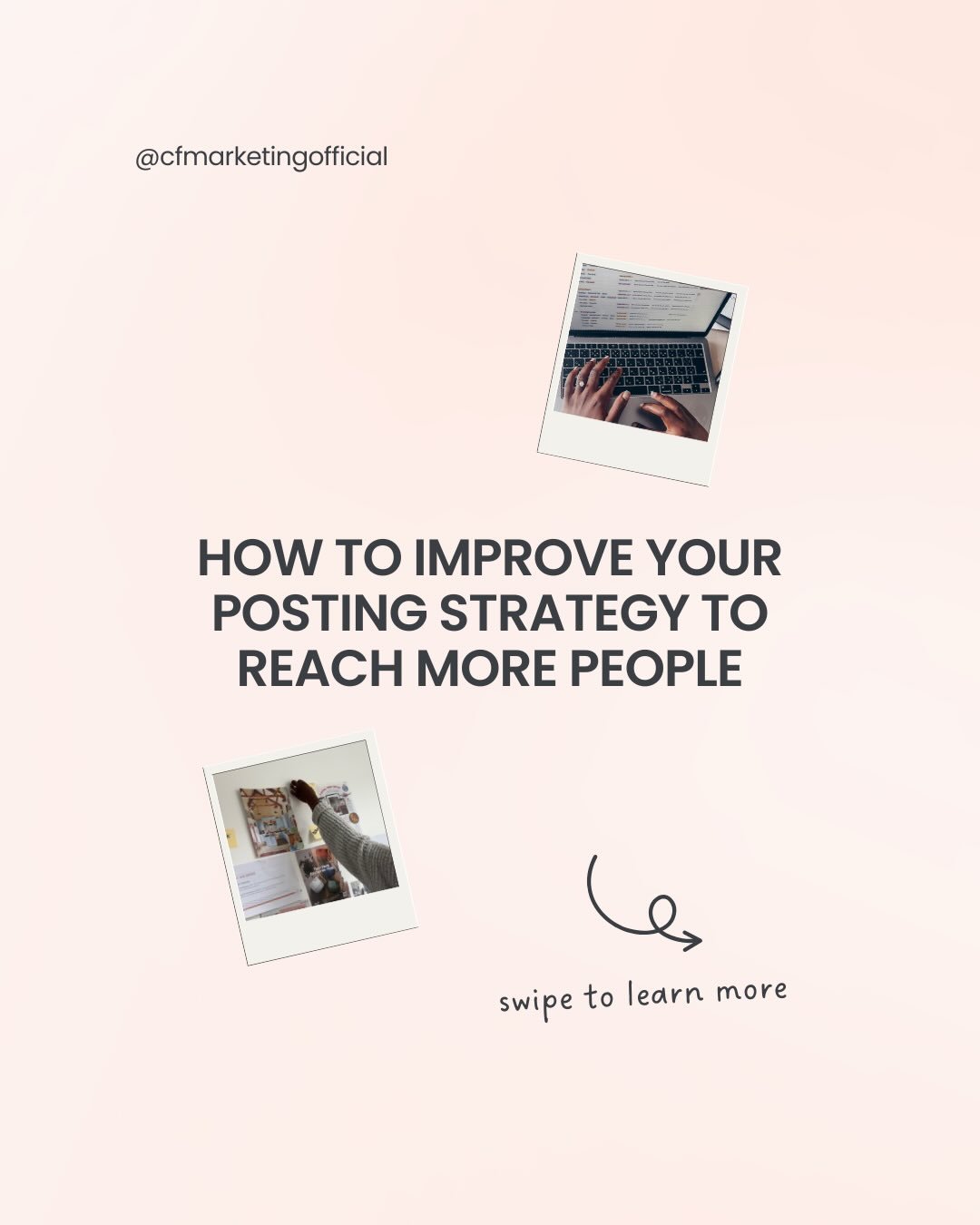 Reaching more people with your content isn&rsquo;t about posting more; it&rsquo;s about posting smarter!

At CF Marketing, we focus on building strategies that turn visibility into real growth. That means knowing when your audience is online, what fo