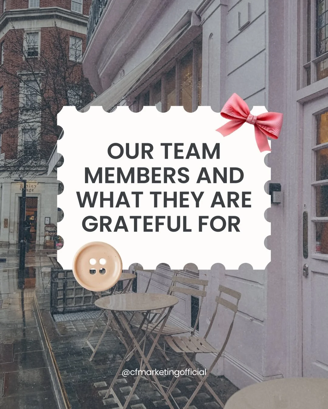 As the holiday season approaches, we&rsquo;re taking a moment to pause and reflect on the year that&rsquo;s been. 

2025 has had its highs and lows, but through it all, our team has found so many little and big moments to be grateful for. 

#socialme