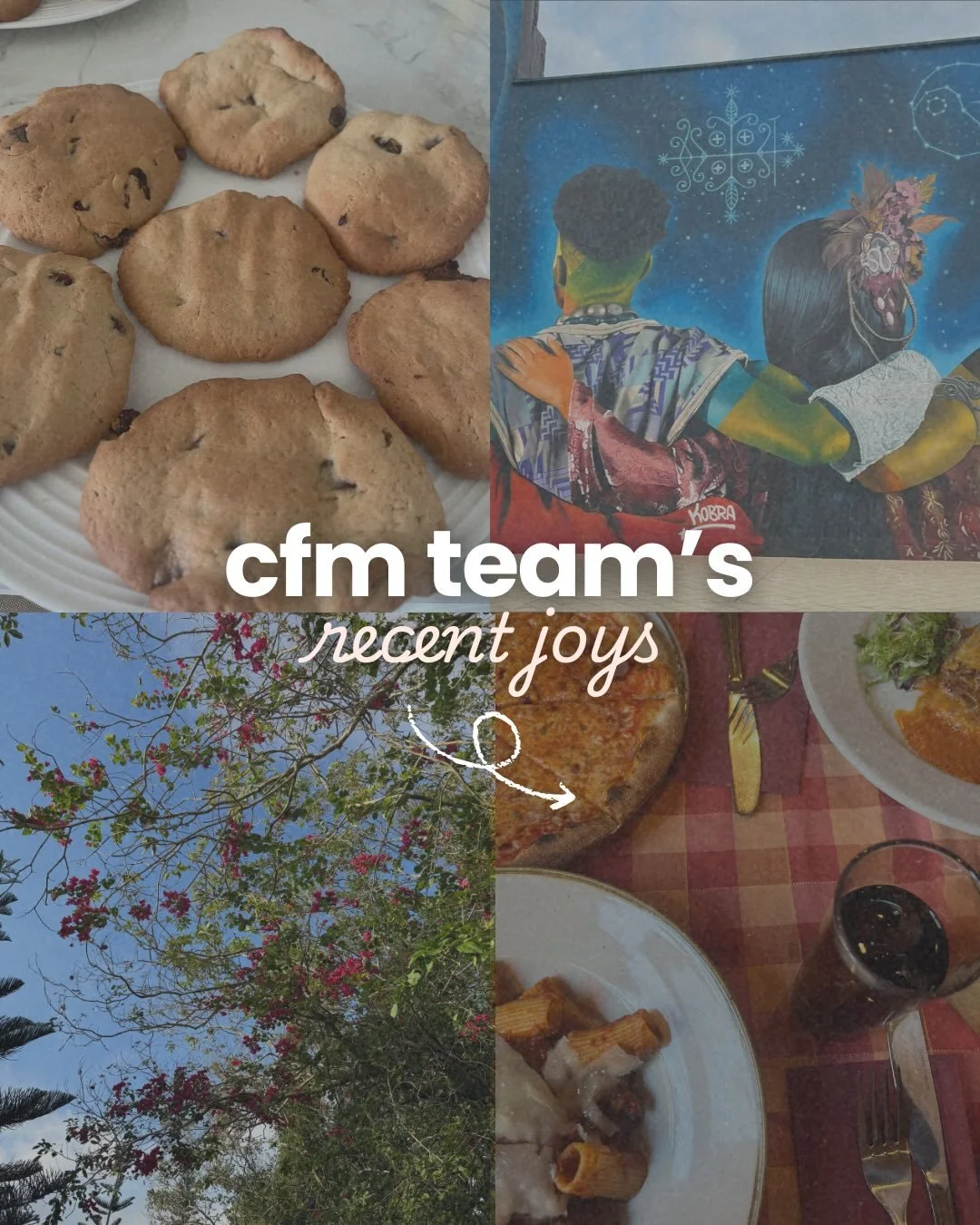 Big and small moments that remind us why balance matters. Coffee walks between meetings, creative wins, slow Fridays, and laughing way too hard on team meetings ☕💻

At CFM, we&rsquo;re big believers that good work starts with a good mindset, and tha