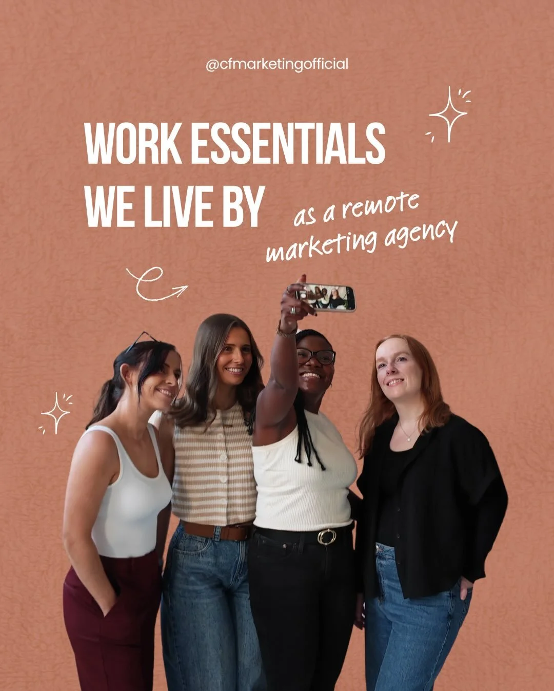 Work essentials we live by, remote marketing agency edition 💻☕

From good Wi-Fi and strong coffee to shared docs, Slack pings, and playlists that keep the energy high, these are the little things that keep the big ideas flowing ⚡

#agencylife #remot