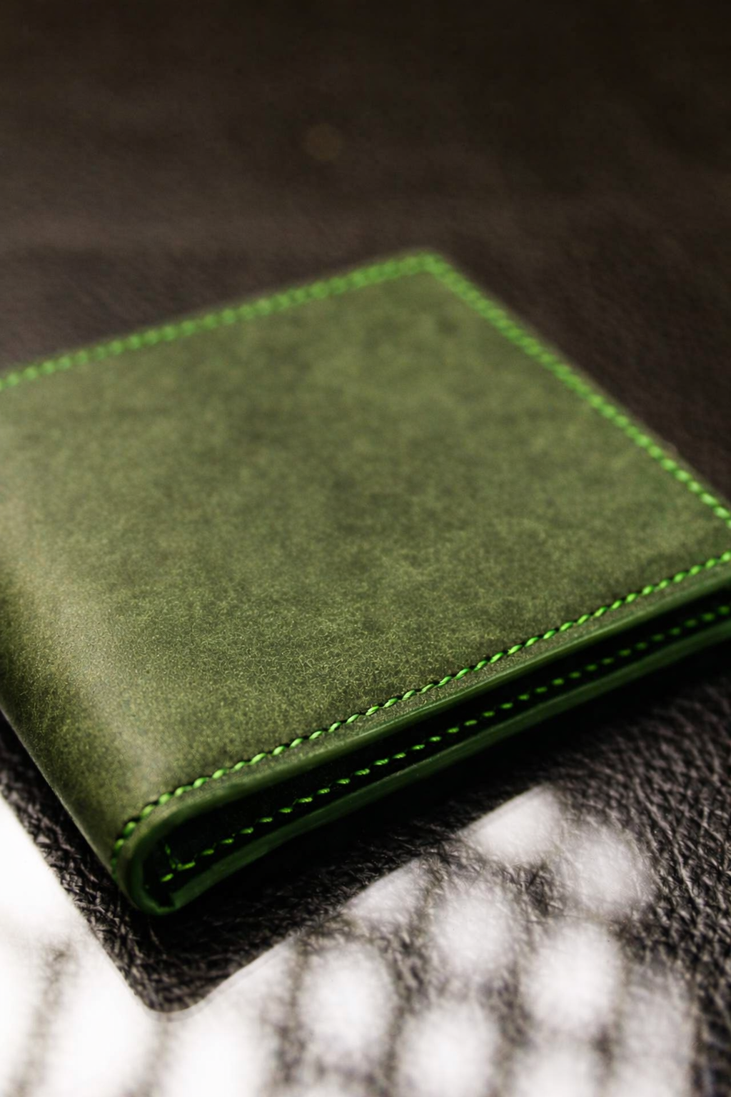 Newman  Wallet - Olive Green