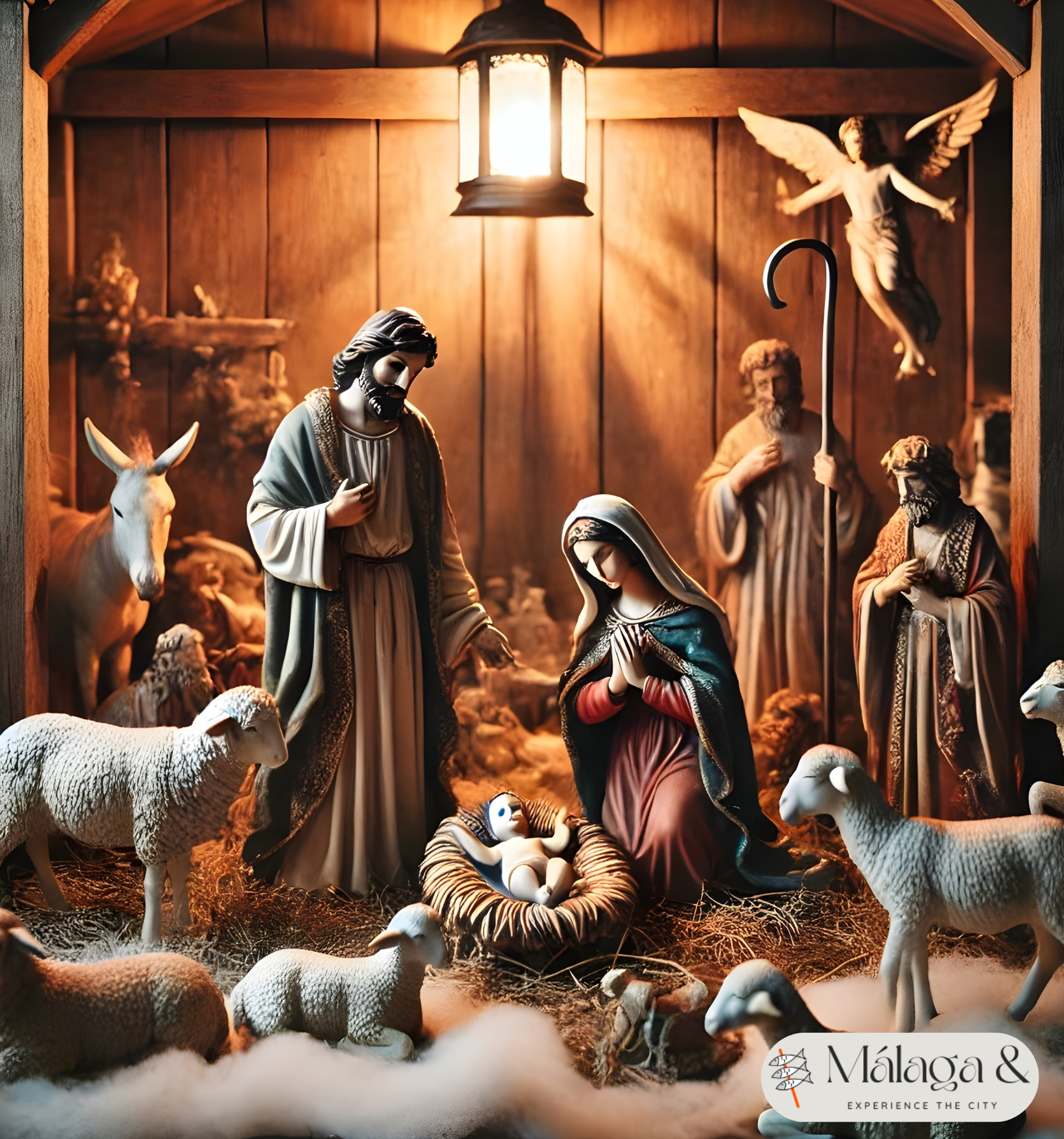 Málaga &amp; Nativity Scenes (Belenes) – 2025