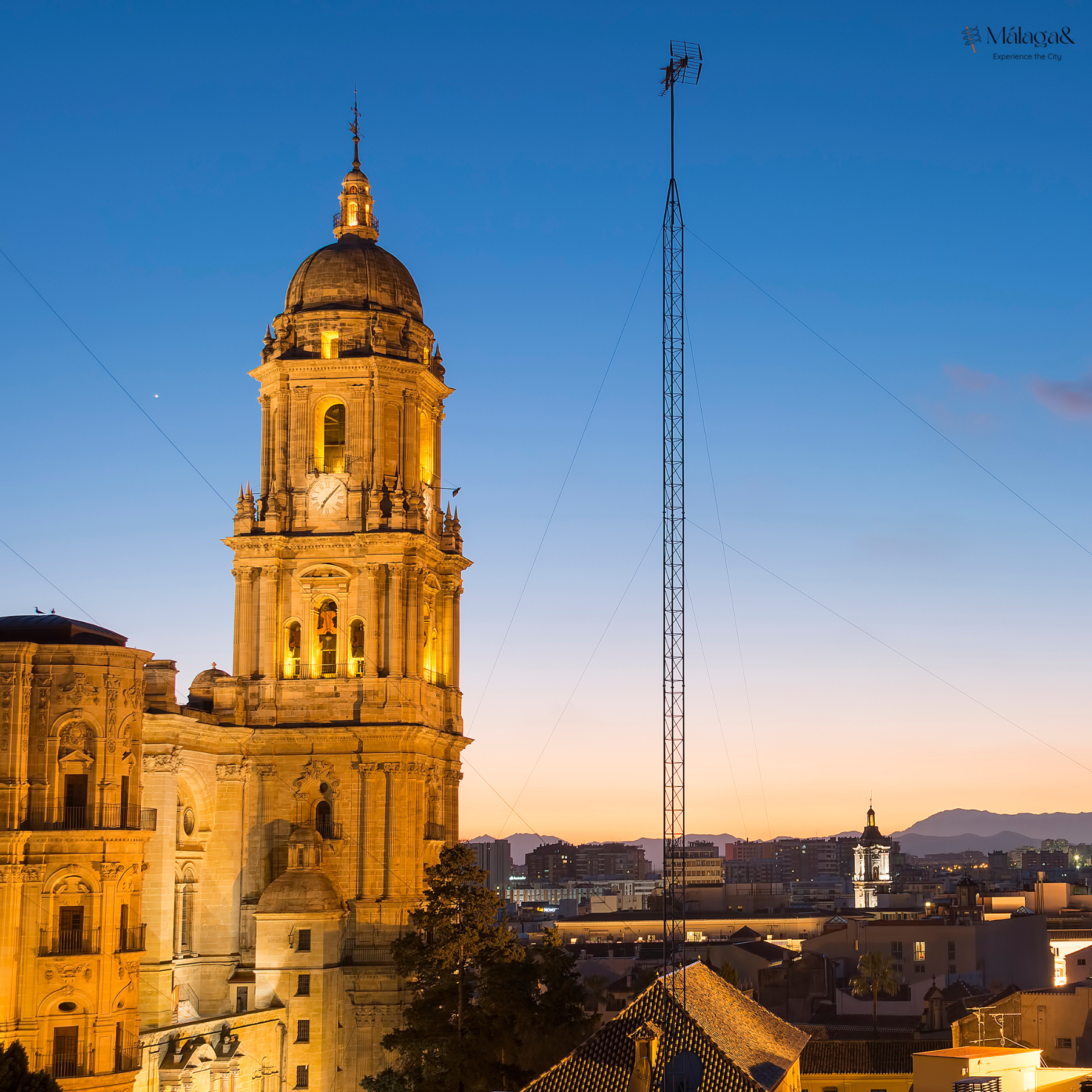 Málaga &amp; The Cathedral Light Show