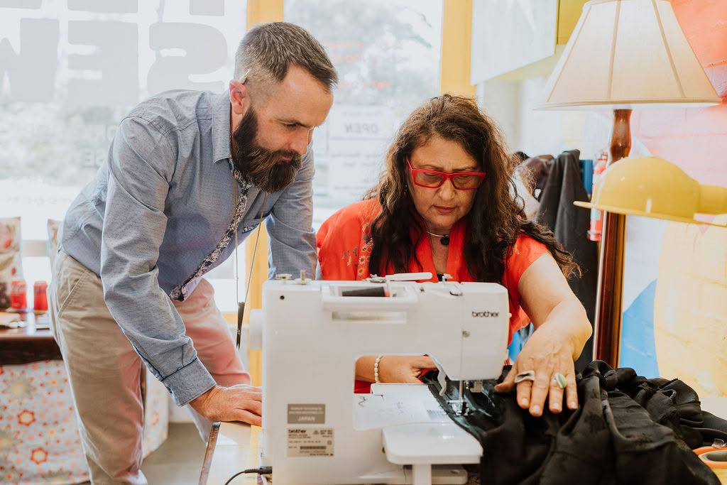 Beginner Sewing Class Mornington Peninsula | Not Sew Scary | Pete Sews