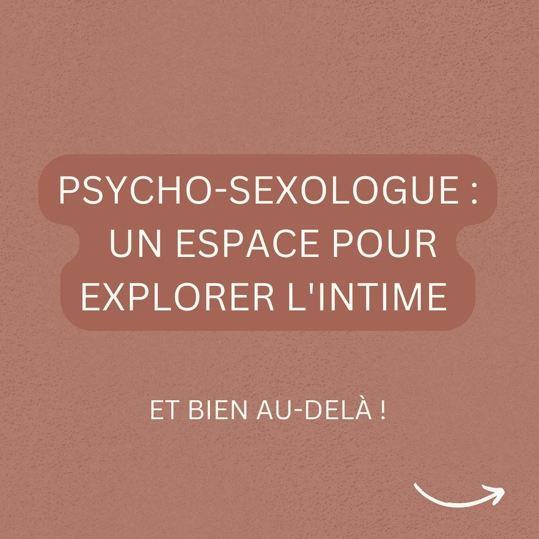 🧠✨ Psycho-sexologue : Un espace pour explorer l&rsquo;intime et bien au-del&agrave; !

En tant que psycho-sexologue, mon r&ocirc;le va bien plus loin que la simple discussion autour de la sexualit&eacute;. C&rsquo;est un espace o&ugrave; chaque suje