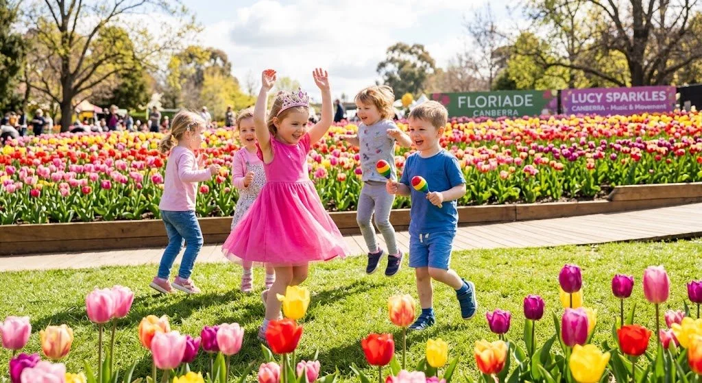 ✨ Floriade with Lucy Sparkles Canberra! ✨