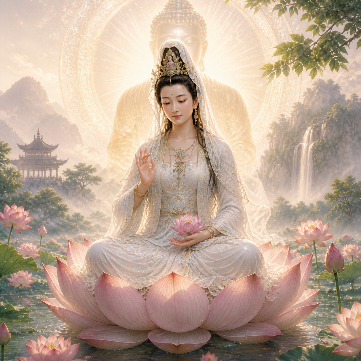 Guanyin on Buddha Nature