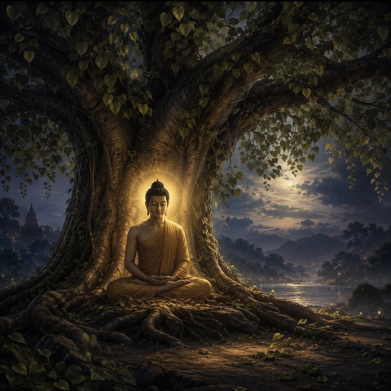 Buddha on Mara and the False Crown