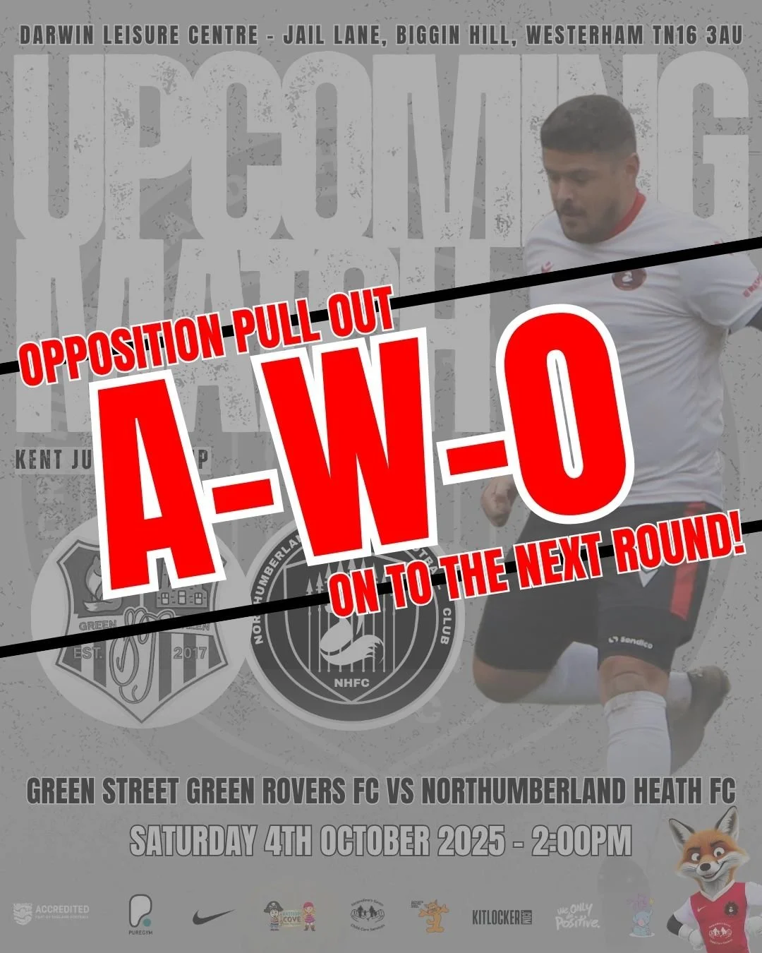 Unfortunately this weekend&rsquo;s match won&rsquo;t be going ahead as the opposition have had to pulled out.

However that means it&rsquo;s an AWAY WIN for us!! ❤⚽️ and we&rsquo;re straight through to the next round of the cup! 🏆

On we go! 🔥